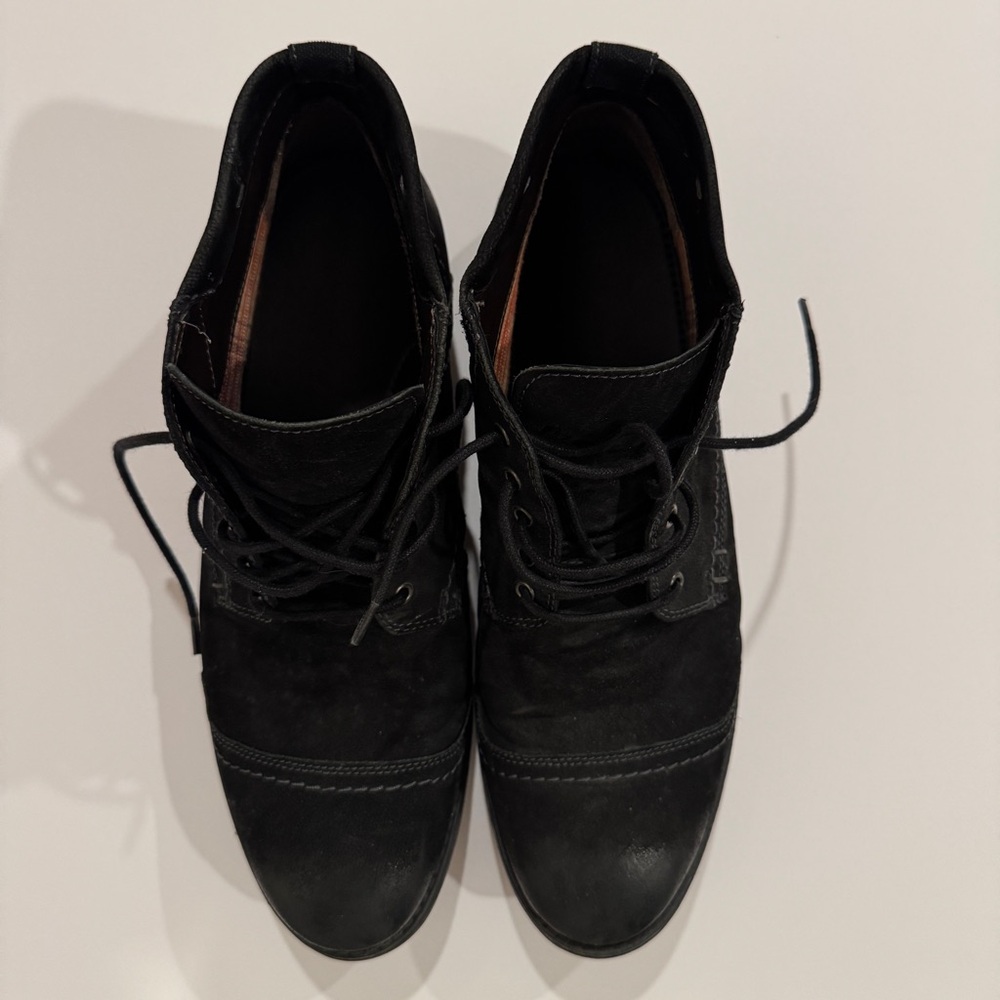 Cole Haan Black Leather Men's Boots